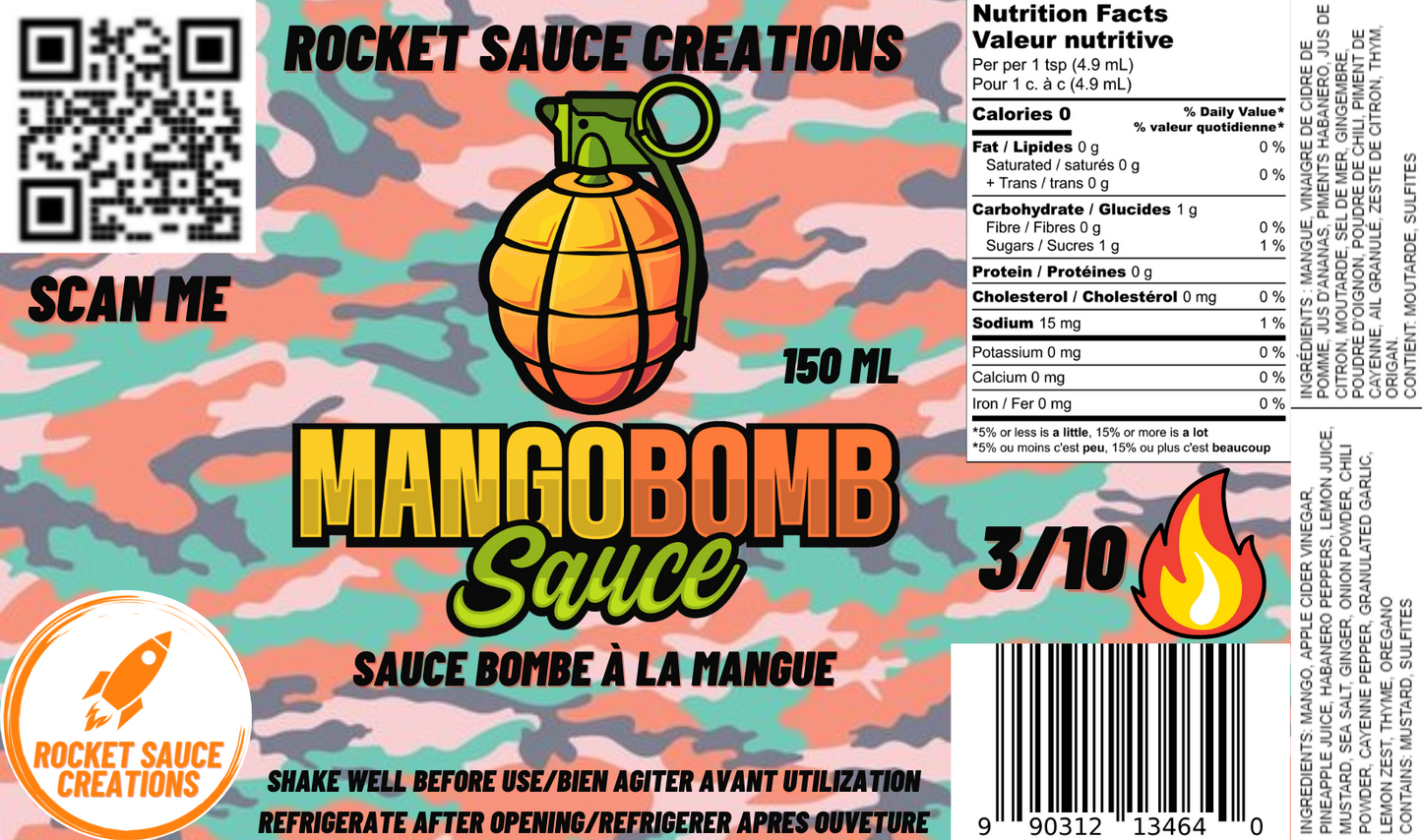 Mango Bomb Sauce 150ml